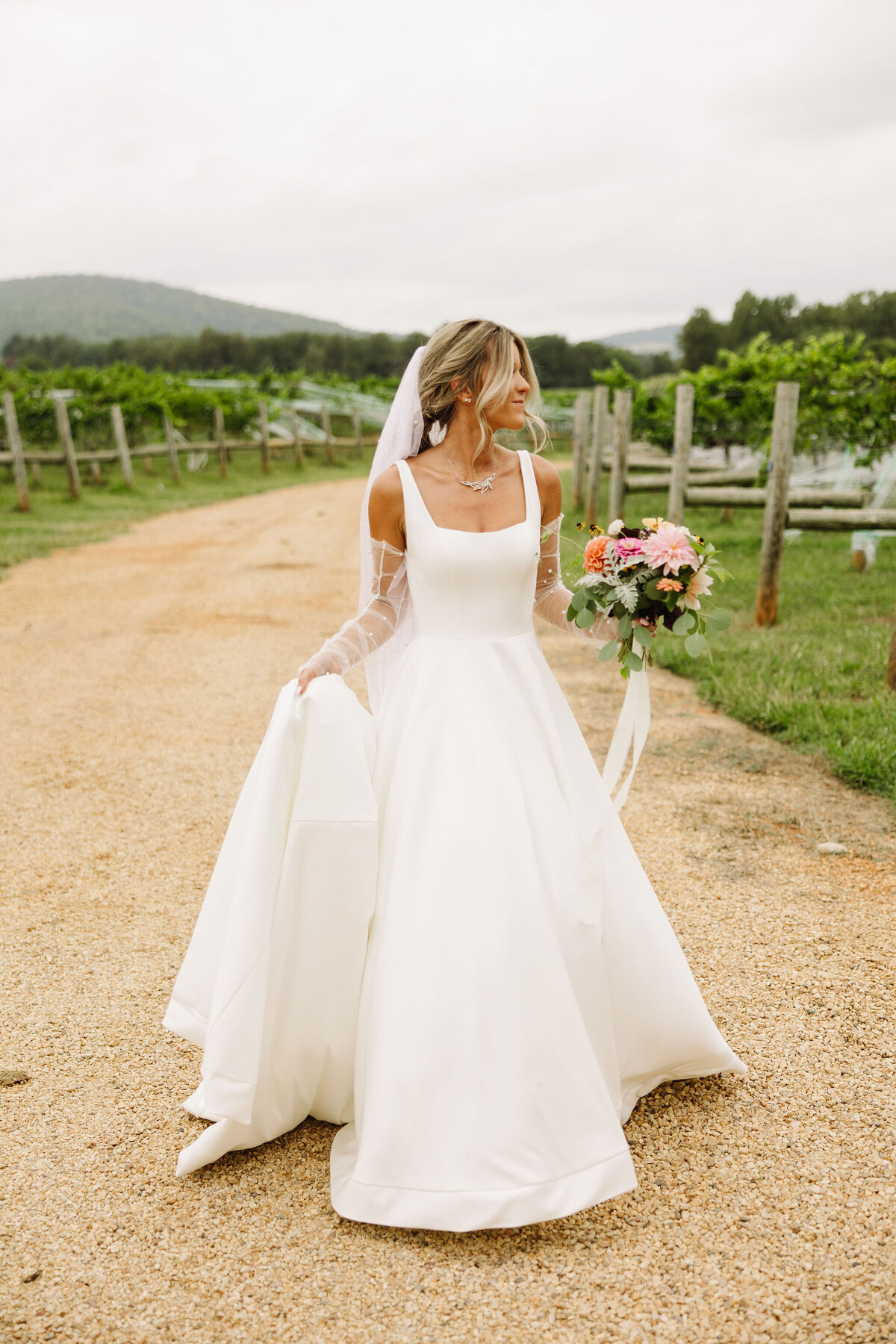 Outdoor Wedding by Virginia Wedding Photographer