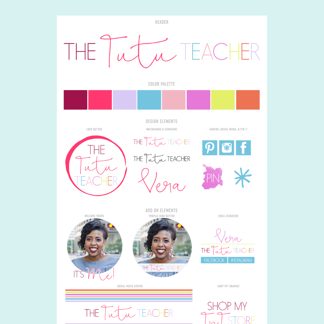branding 1 - the tutu teacher