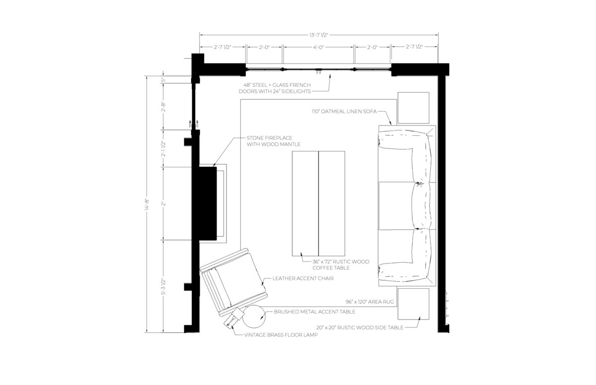 PROJECT 1 - Living Room Floor Plan_07