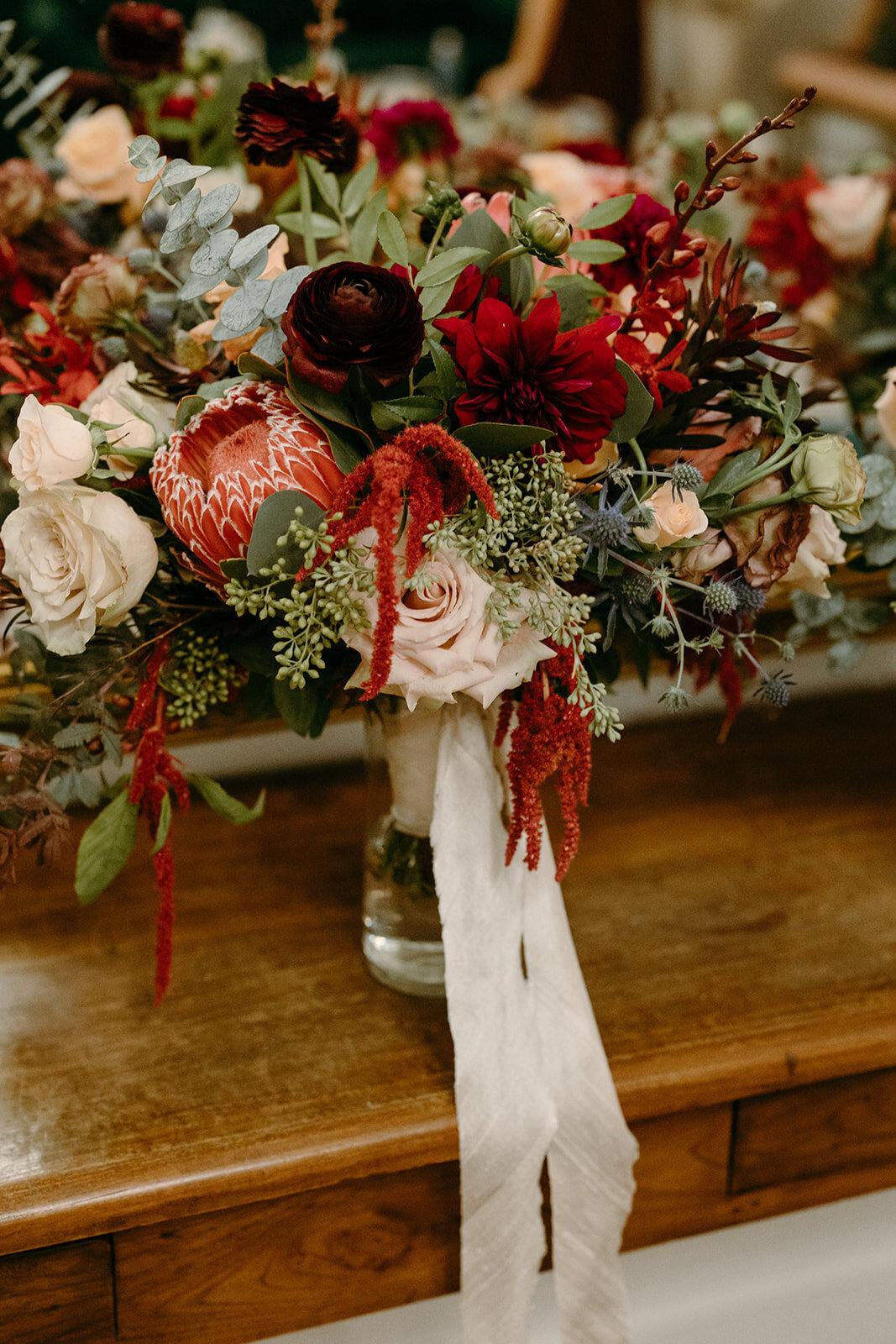 Merlot Wedding Bouquet
