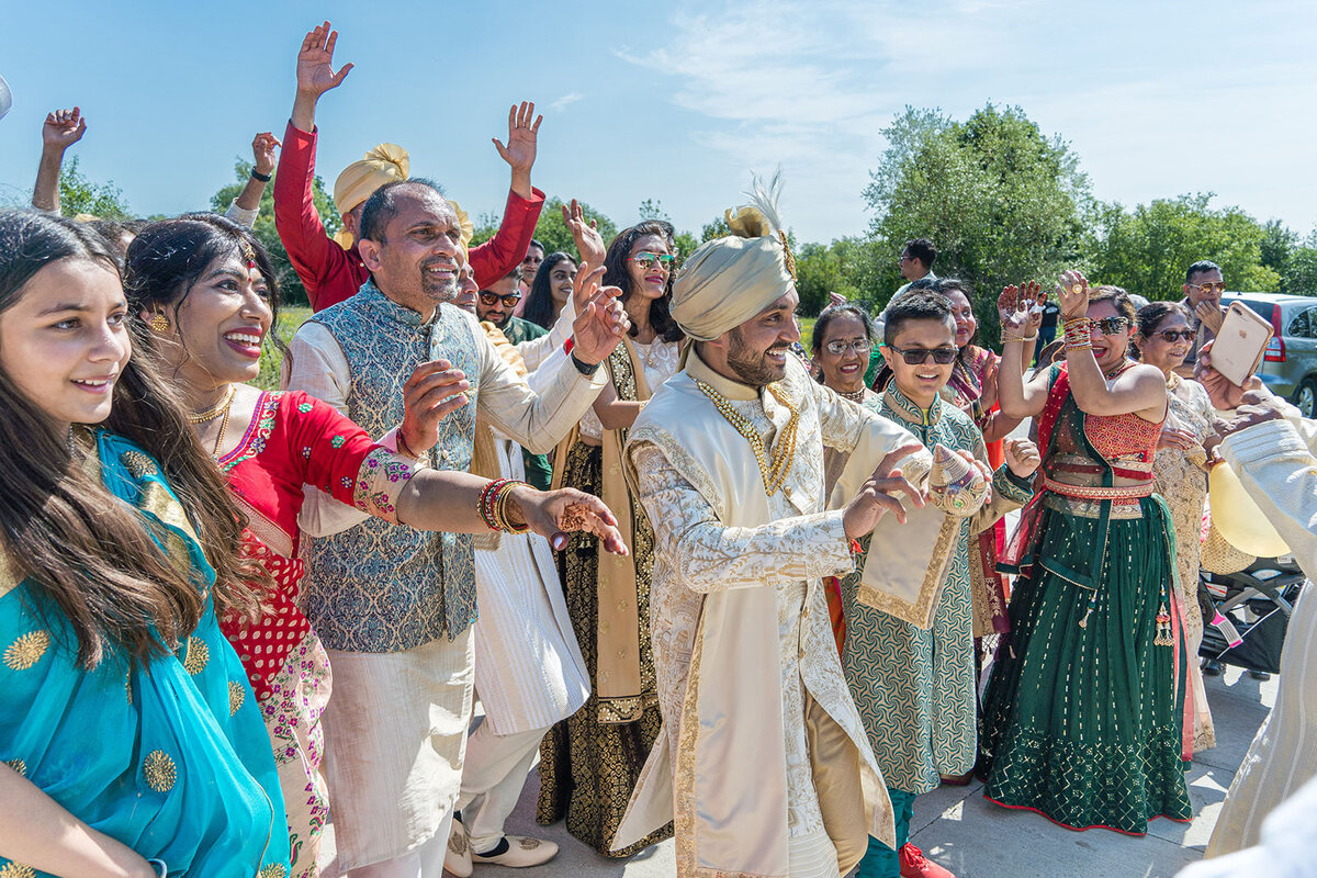 Indian wedding day photo - indian ceremony