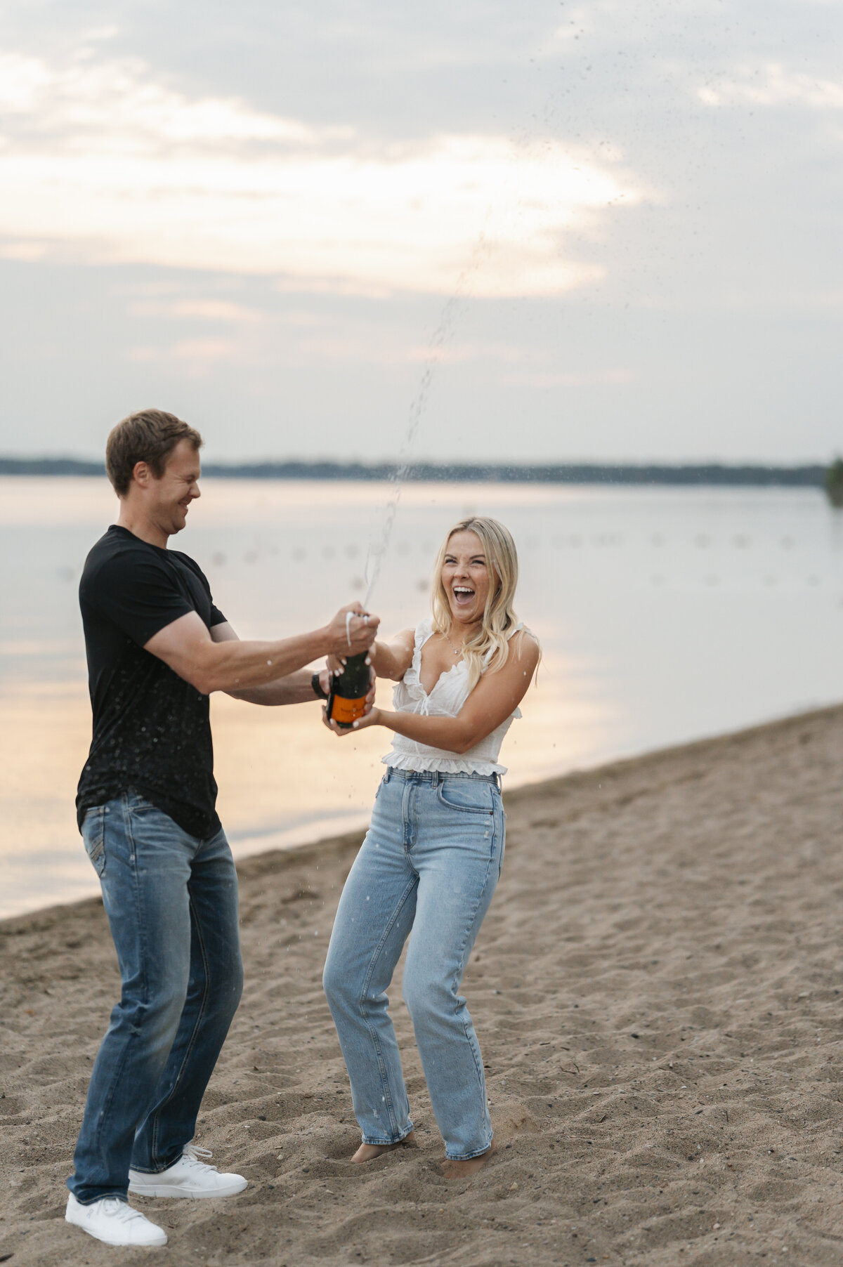 Bemidji Engagement Session Lake Bemidji State Park-38