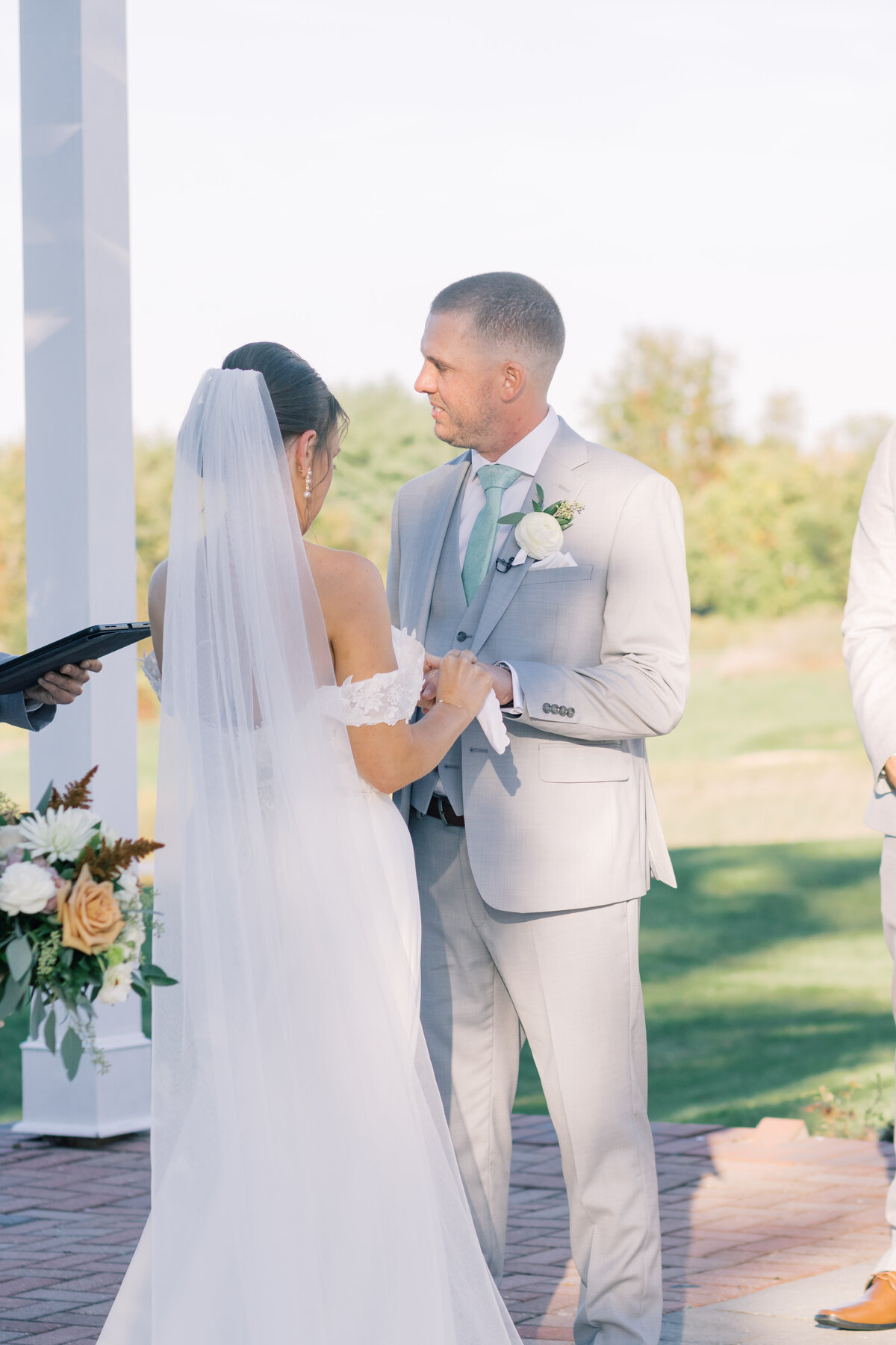 Ceremony Raspberry Plains Manor Katie Fri Photography