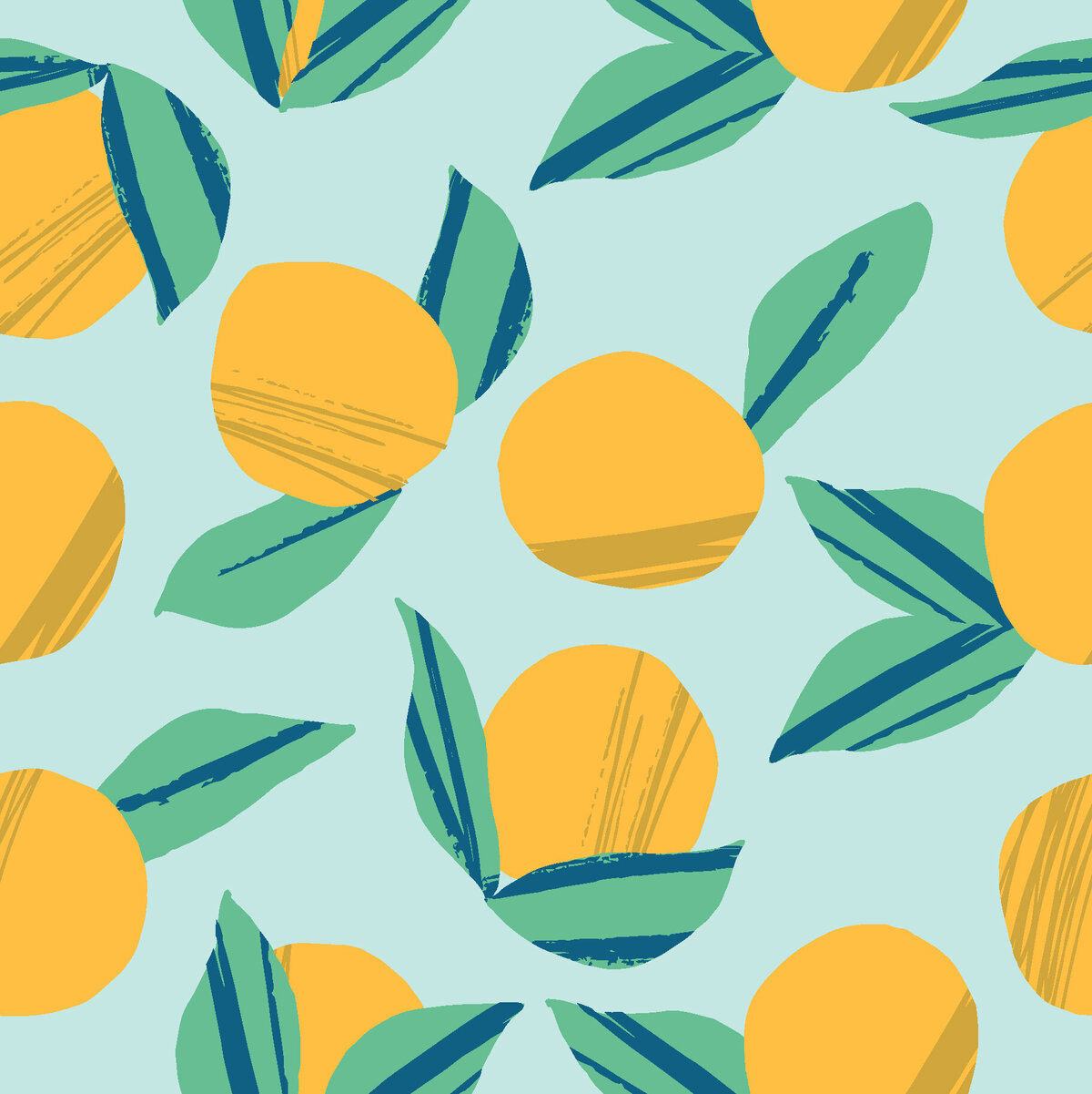 Blue Lemons 6x6-03