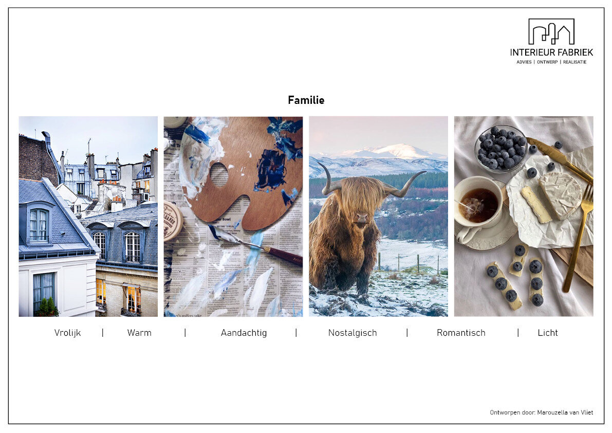 Klein - moodboard begane grond