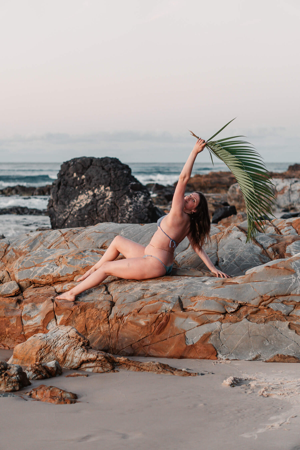 153- beach yoga photoshoot eloise yogaroo