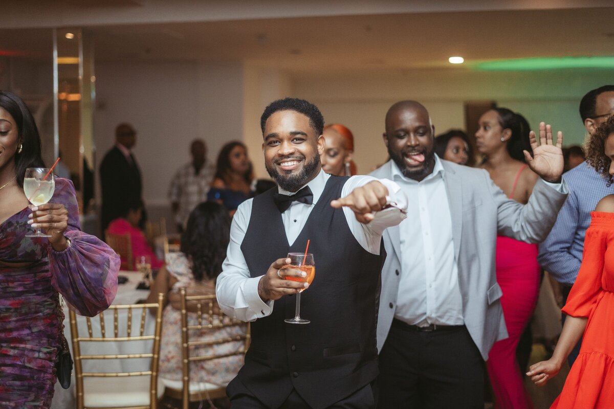 Fun reception - Baltimore wedding photography