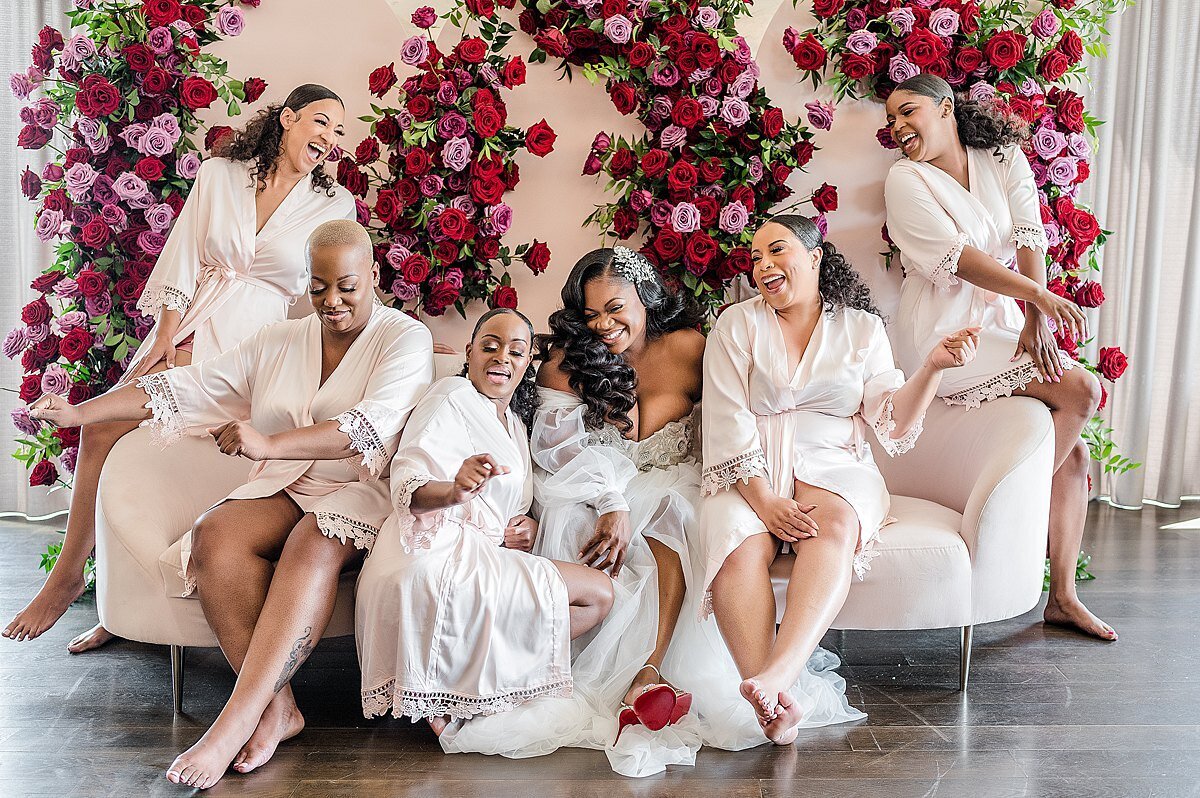 bride-bridesmaids-Baltimore-wedding