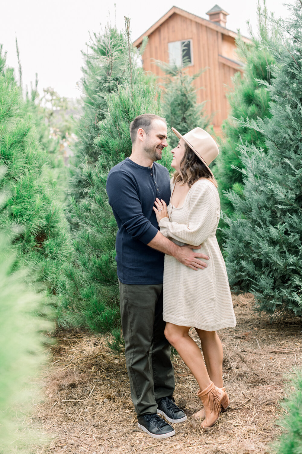 Tree Farm-Orange County Holiday Mini Session-093