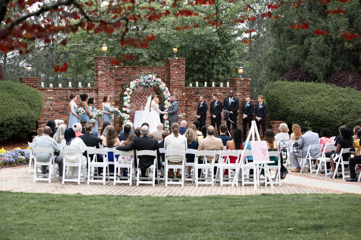Atlanta-Wedding-Ceremony-Carl-House-Outdoor-Garden-Setup