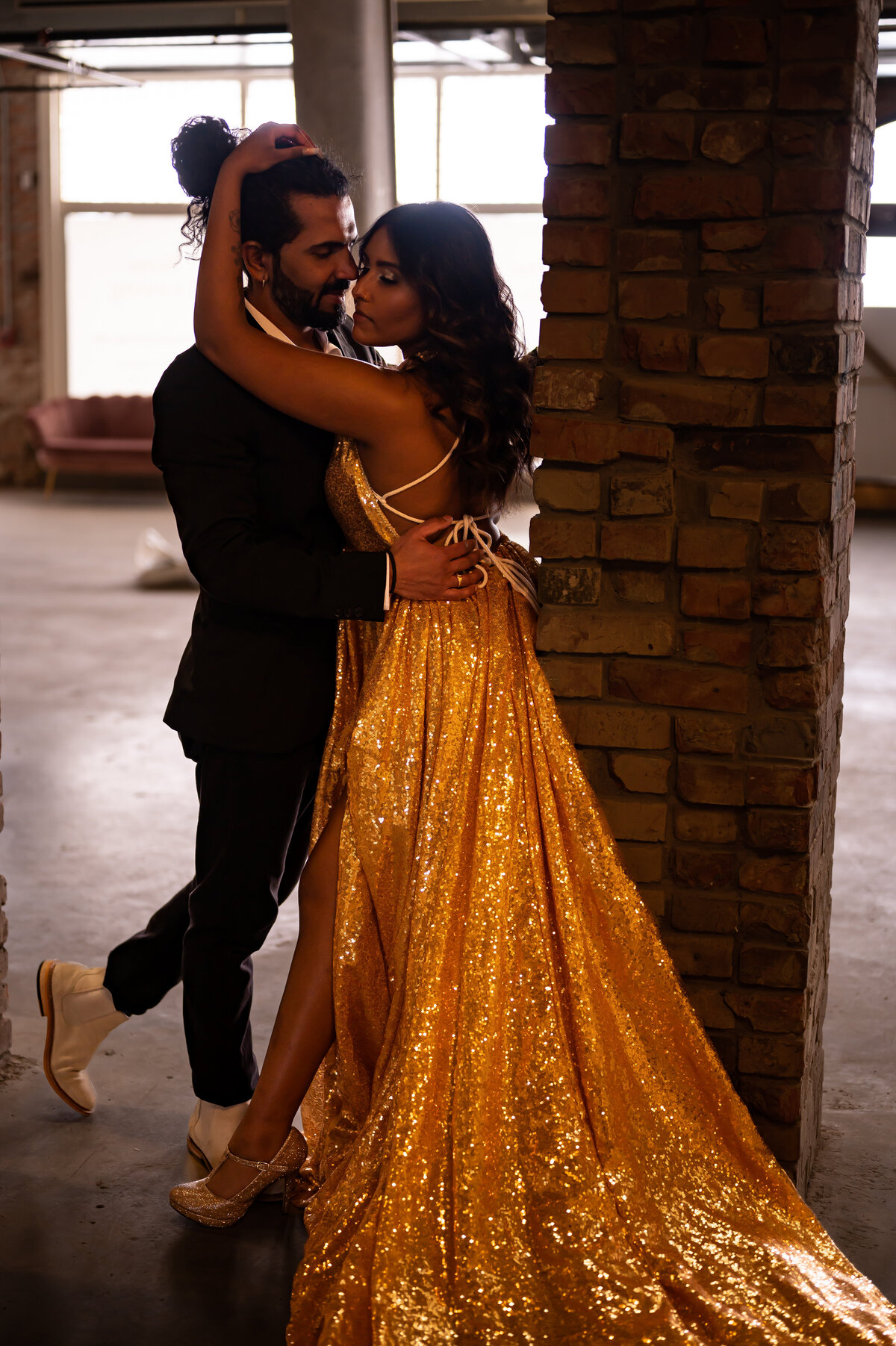 Engagement photography session