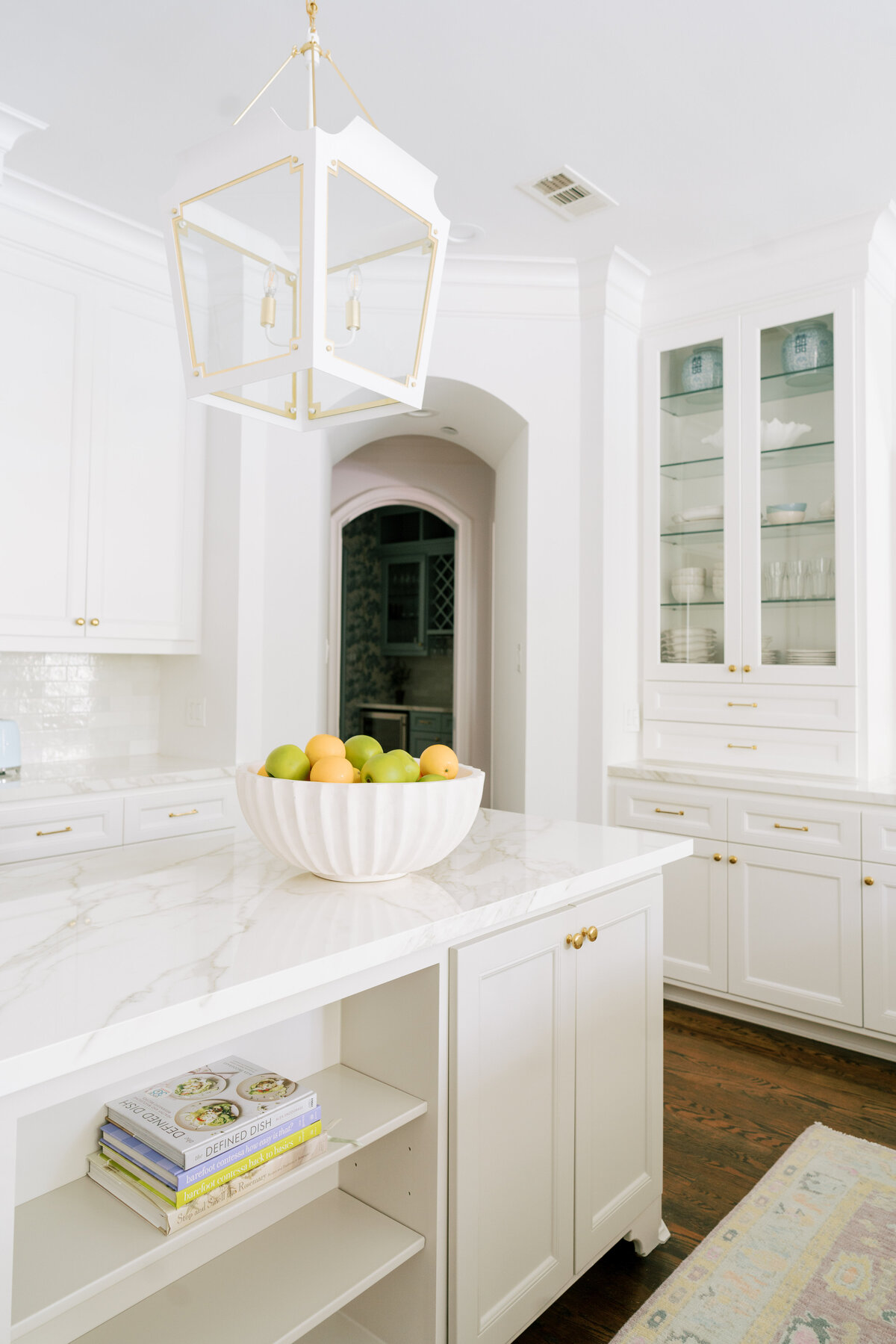 oyster creek studios spring valley remodel white kitchen with fruits