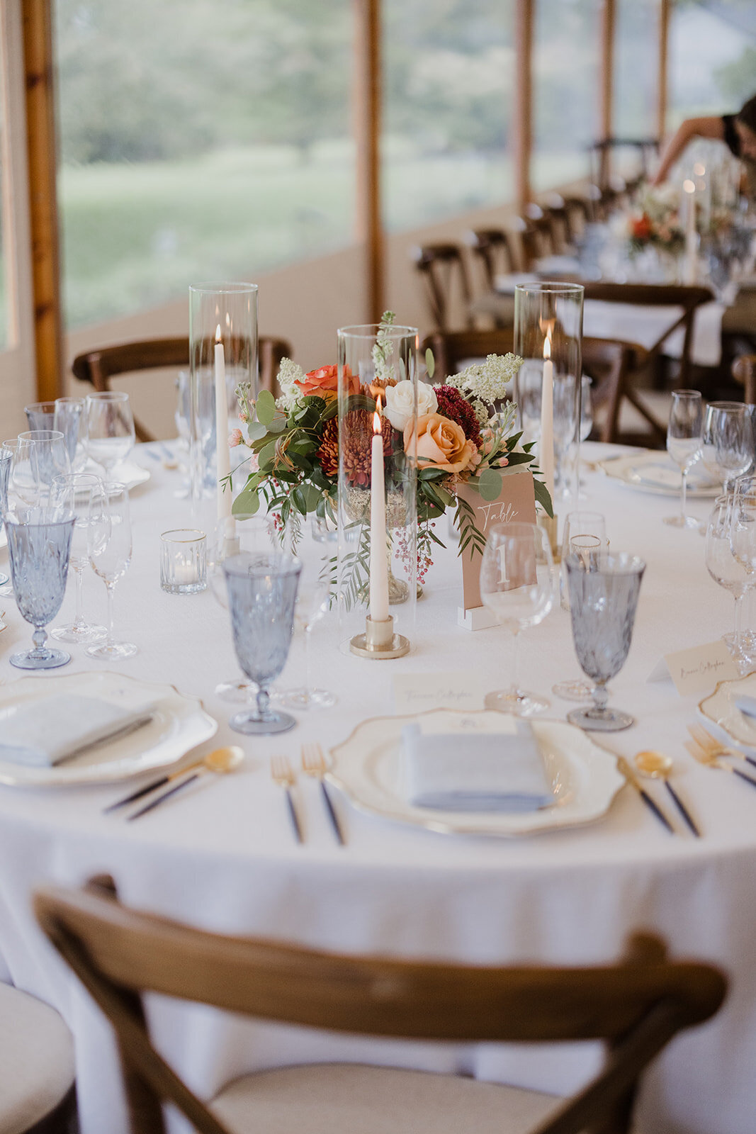 Inns of Aurora Verve Event Co. Finger Lakes Wedding Table Setting The Kruks Photography-923