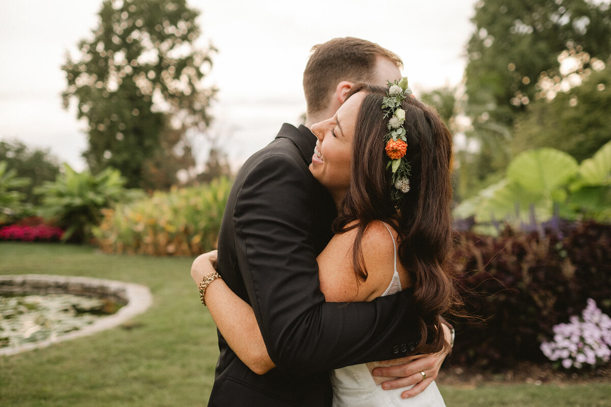 documentary photographer garden greenhouse wedding-187
