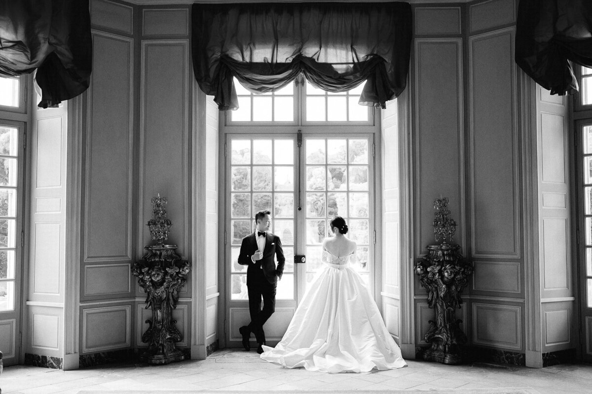 Newlyweds Portraits France Paris