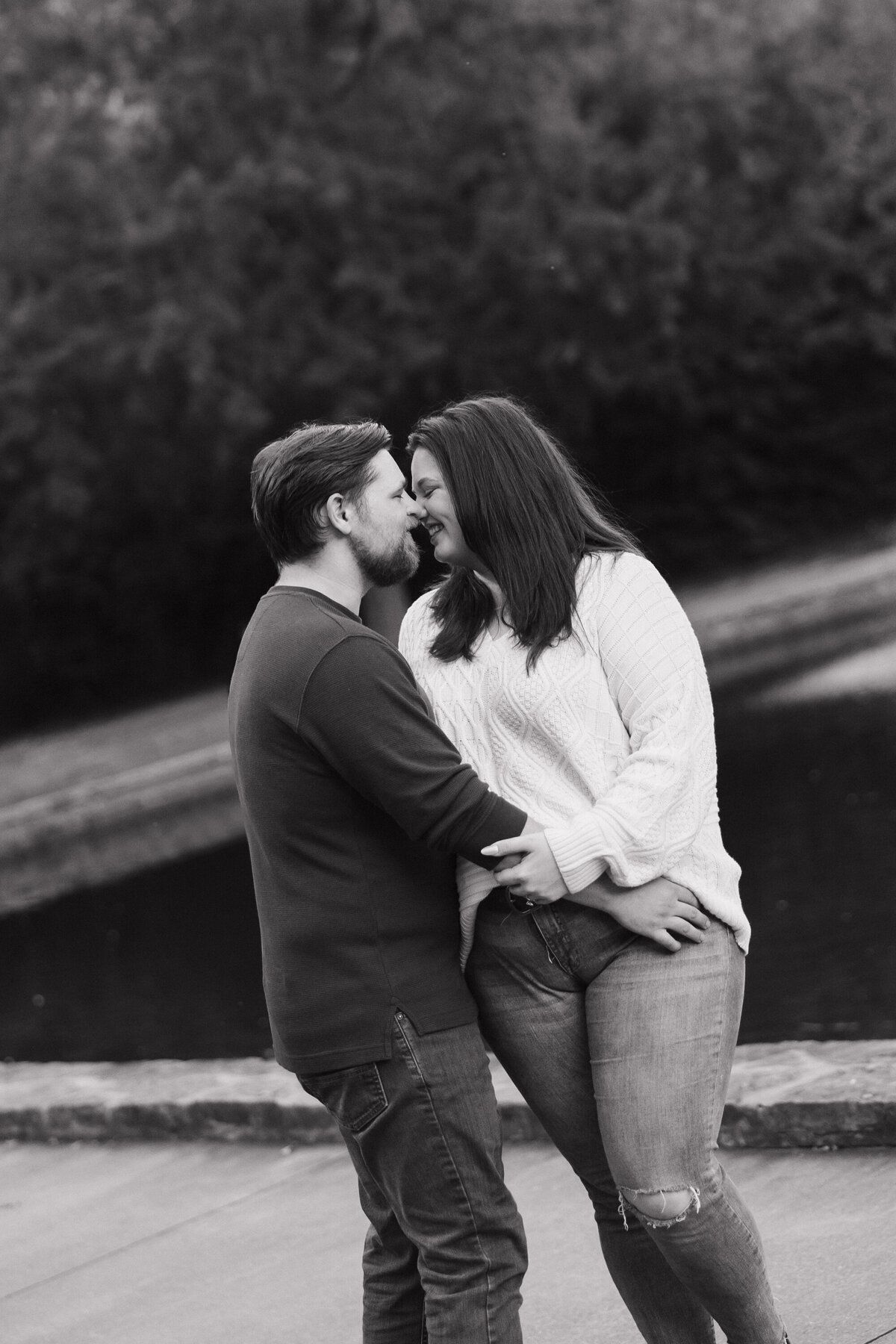 Moments by Hiba Raleigh Wedding Photographer Fun Charlotte Engagement Photos Brewery Photos Freedom Park Molly and Zac-133