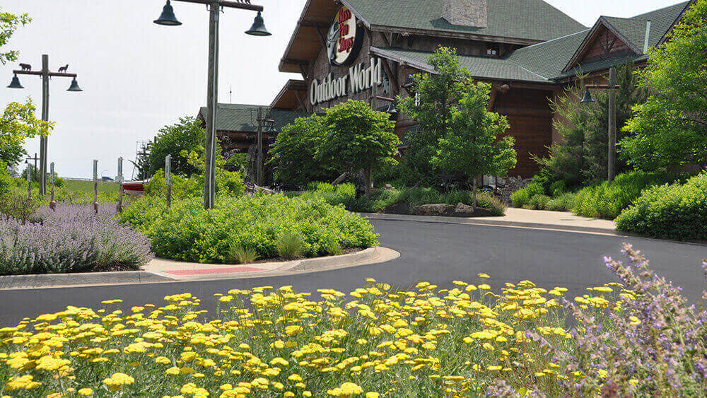 Commercial landscape company project in Kansas City
