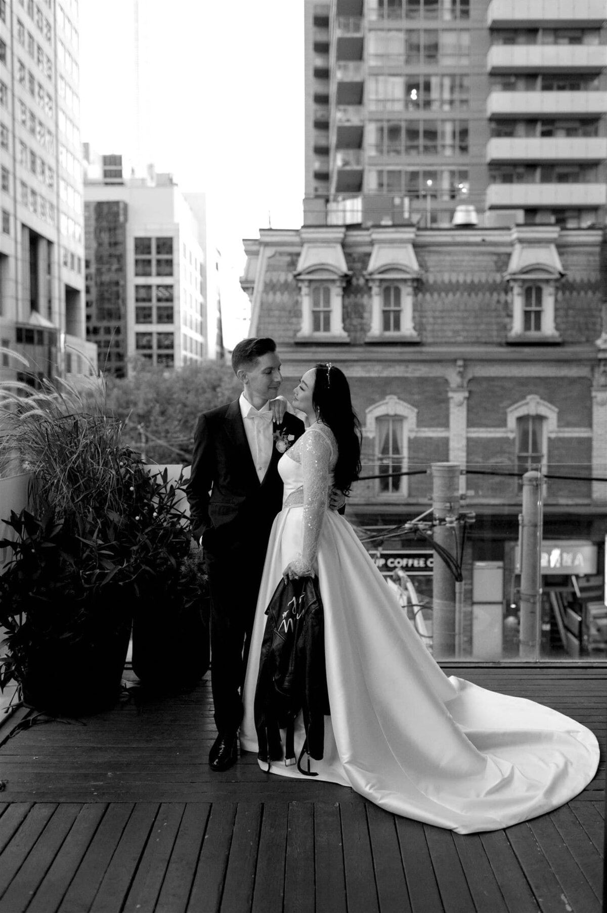 Luma Restaurant Toronto Wedding Sunset-20