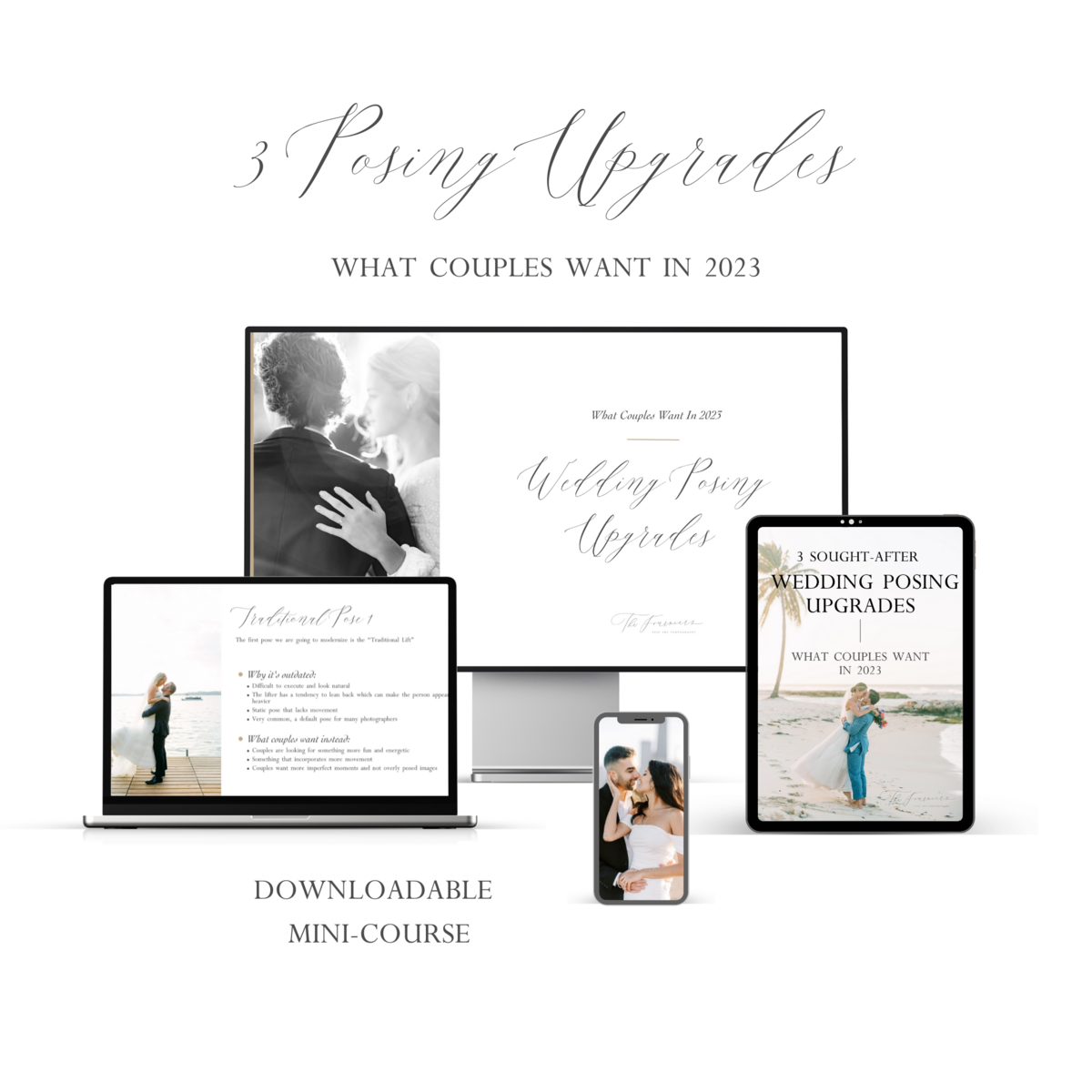 Wedding Photography Posing Course, What Couples Want in 2023