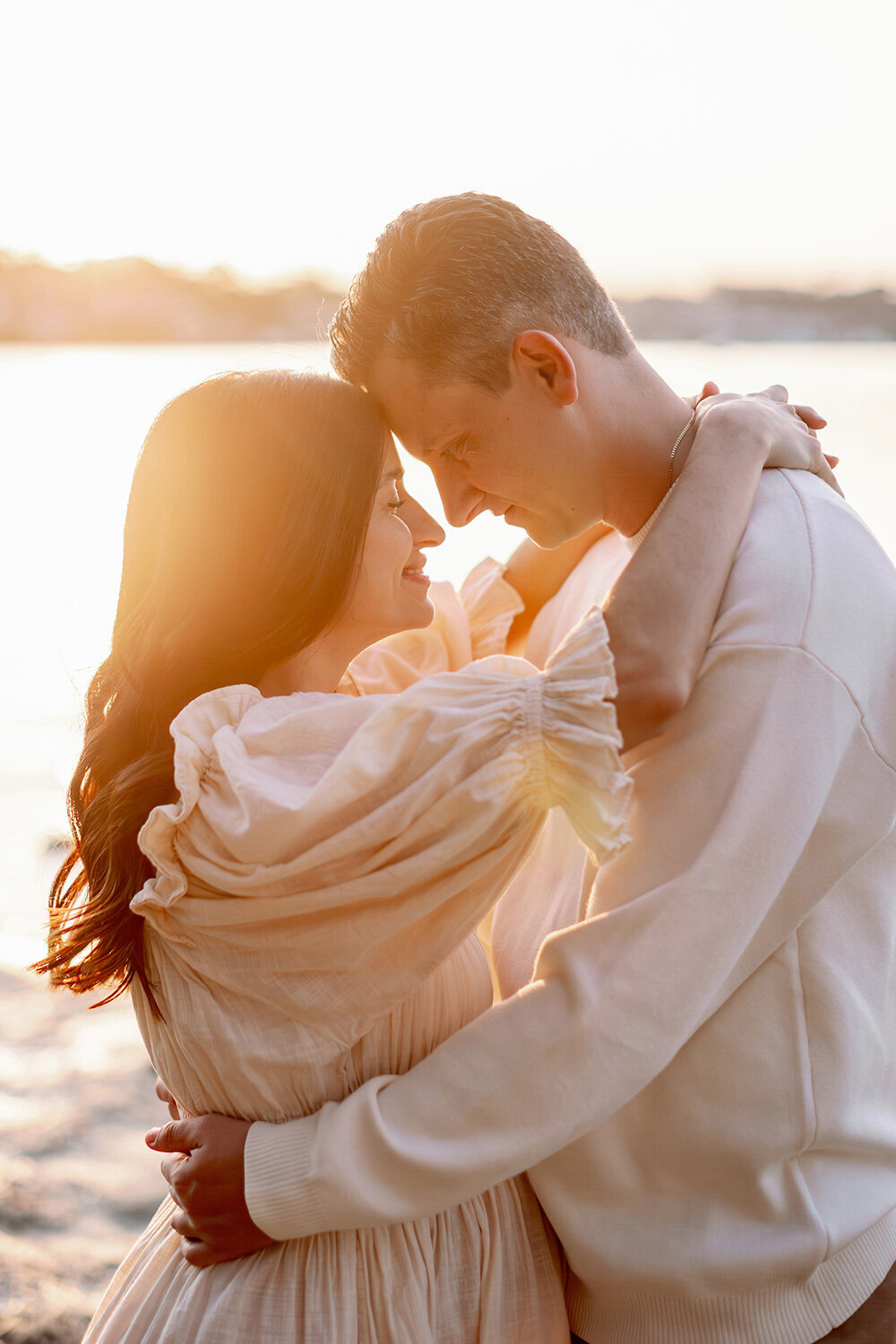 Sunrise maternity photo session cronulla
