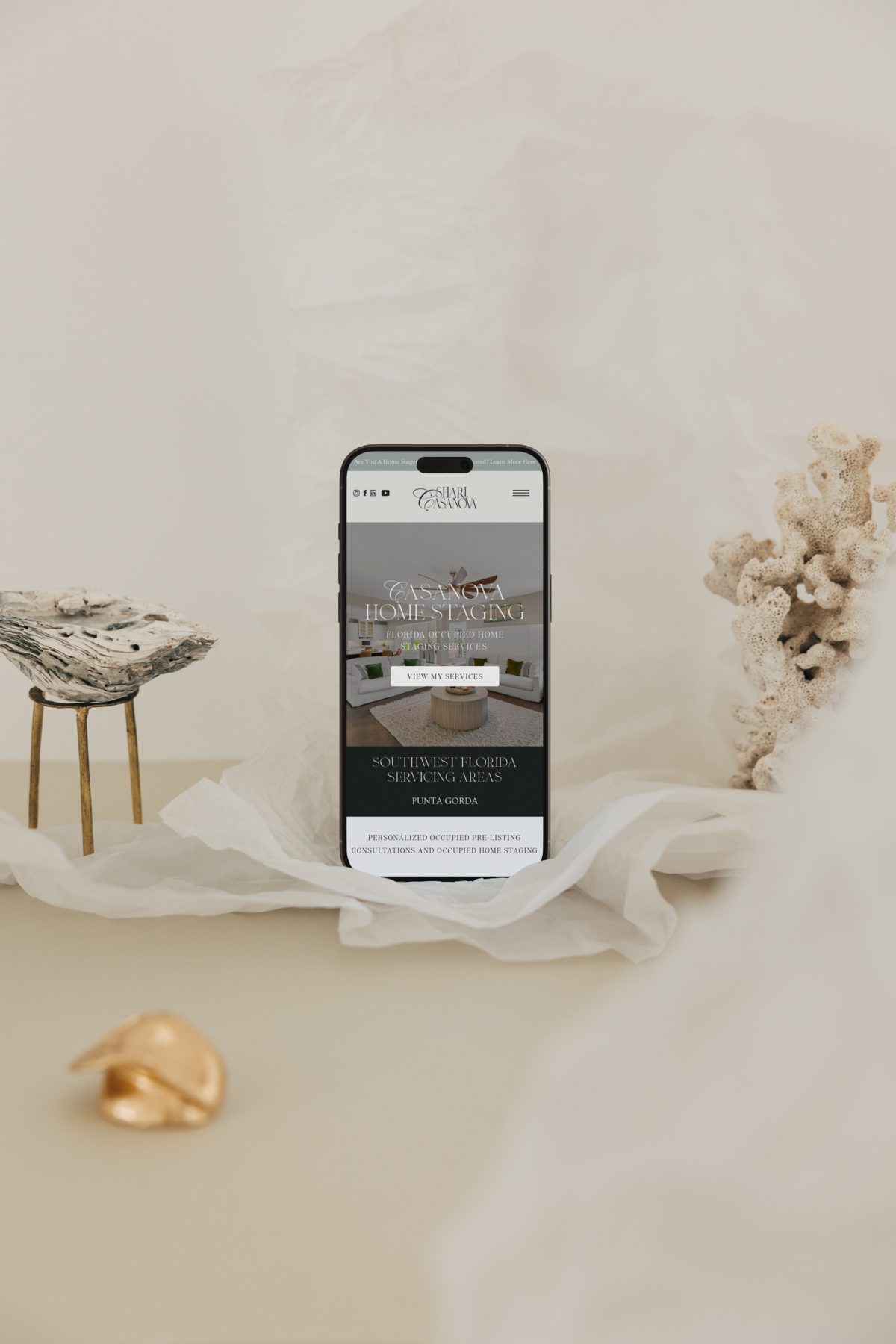 Casanova Phone Mockup