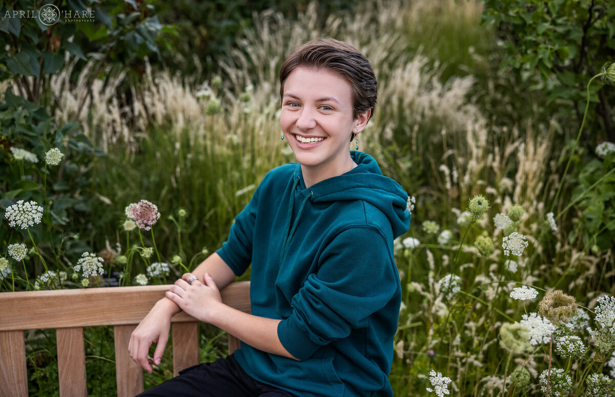 High School Senior Yearbook Portraits in Denver Colorado