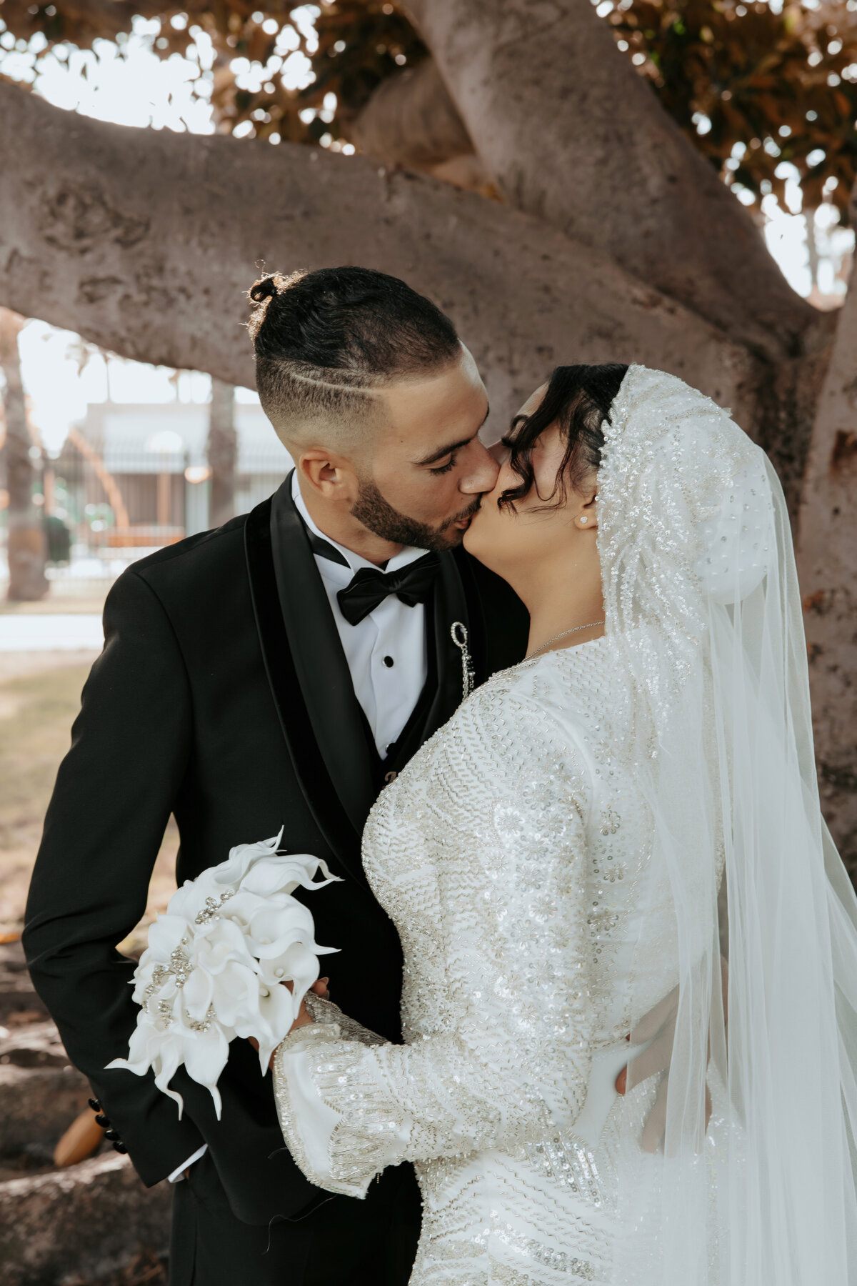 Arabian Wedding in Los Angeles – Emotional Outdoor Proposal Scene