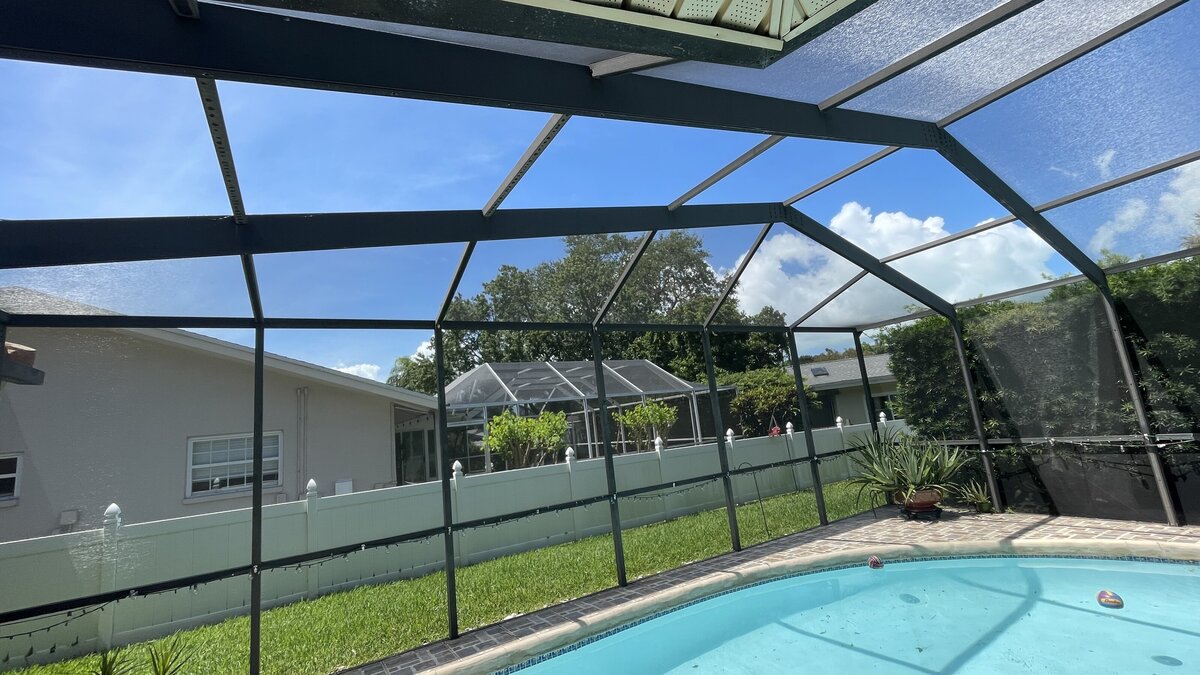 pool screen working 2