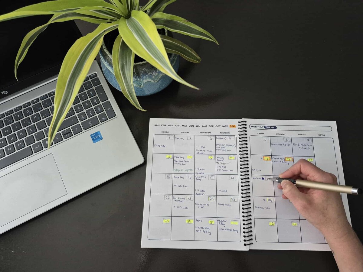 Sample Monthly Spread