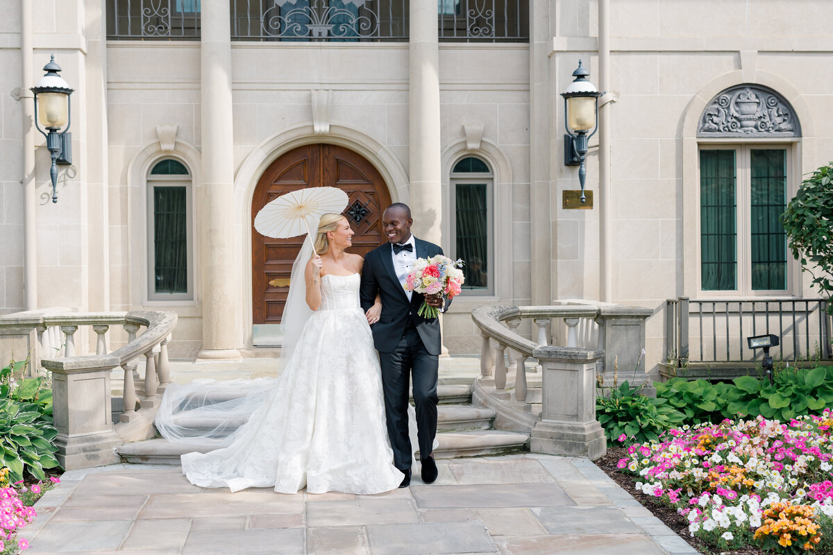 Michigan wedding photography, Detroit Institute of Art 