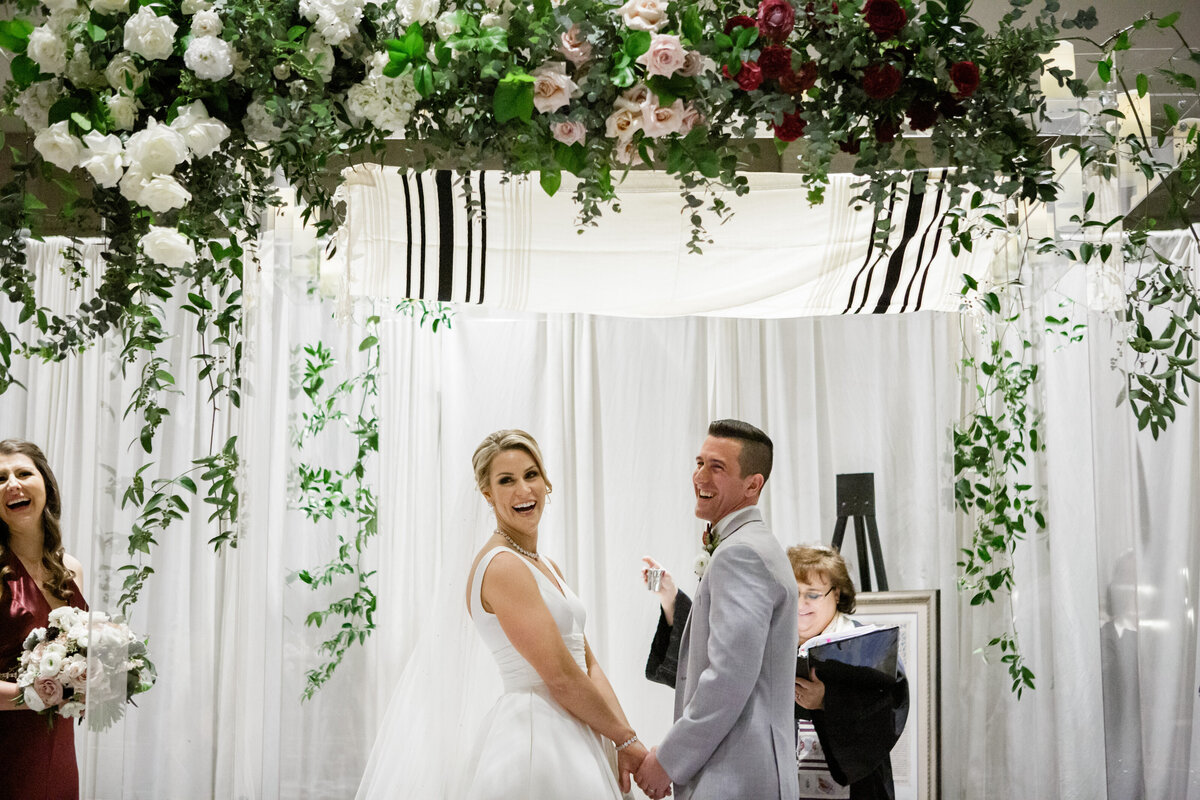 Ombre Chuppah - NJ Wedding - Oh Niki Occasions - Bojan Hohnjec