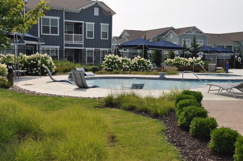 Commercial landscape company project in Kansas City
