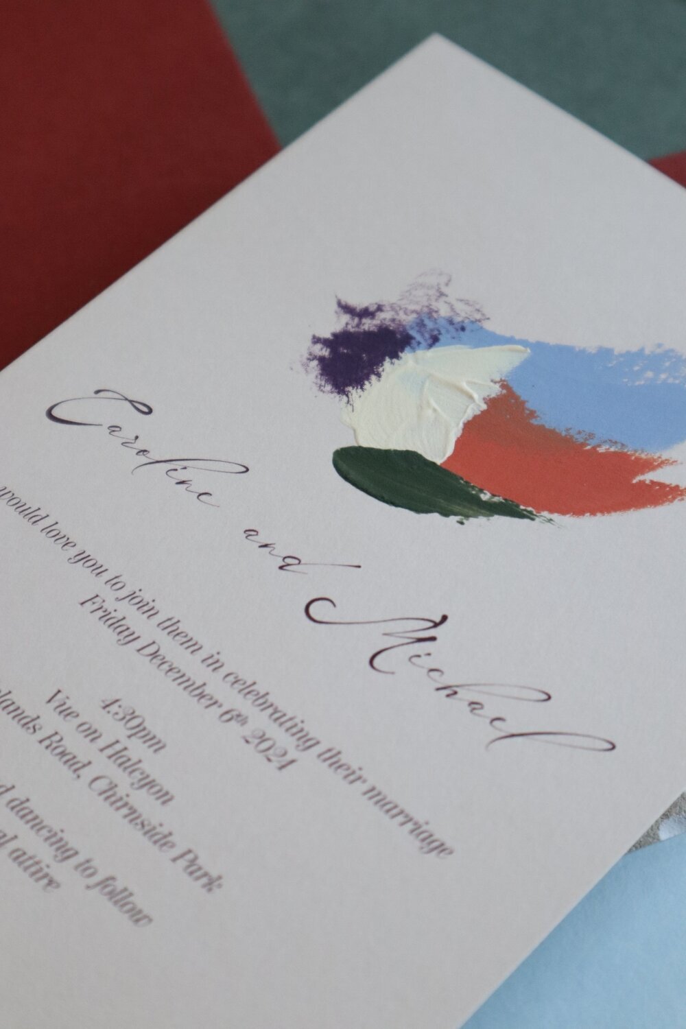 Painted-wedding-invitations-sophisticated