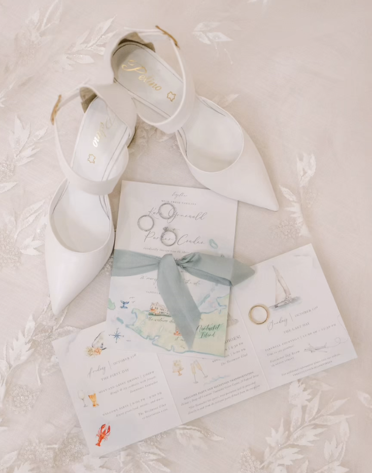 nantucket wedding invitation