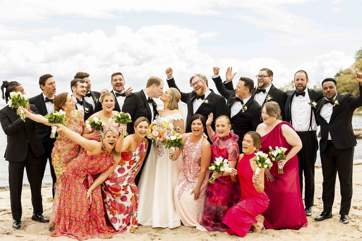 Ashley Mac Photographs - East Coast Wedding Photographer - Jersey - New York - Connecticut - Shore Club Spring Wedding with Pops of Color -23