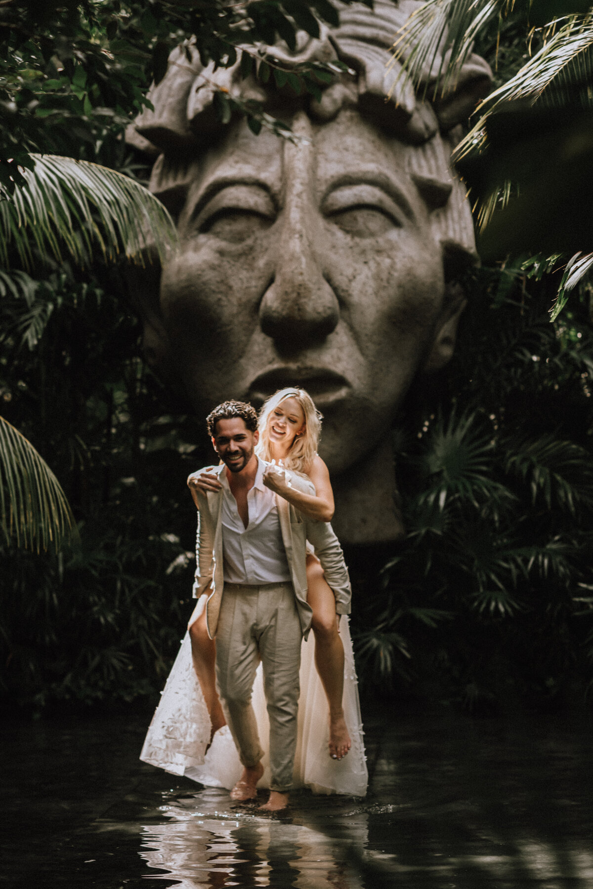 Mayan Wedding Ceremony at a Cenote in Tulum