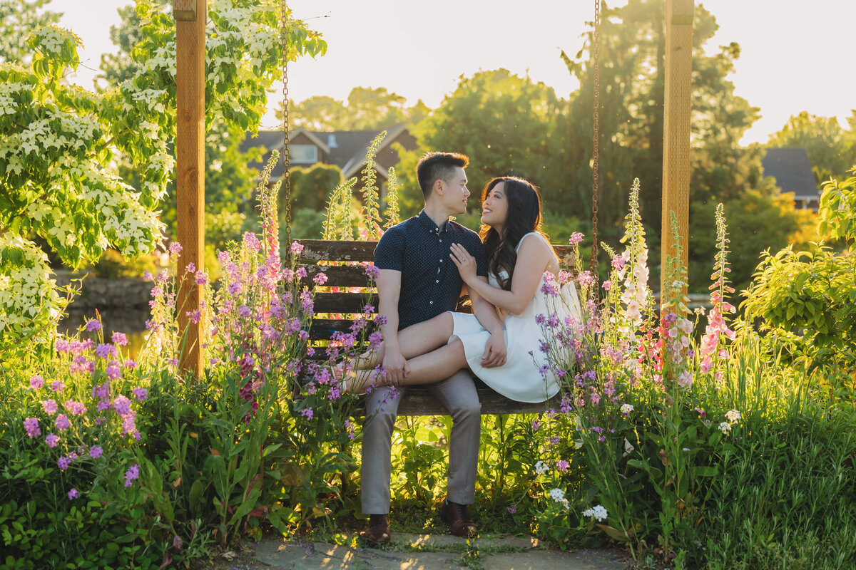 Ashley + Allen's Scattered Seeds Farm Engagement Photos14