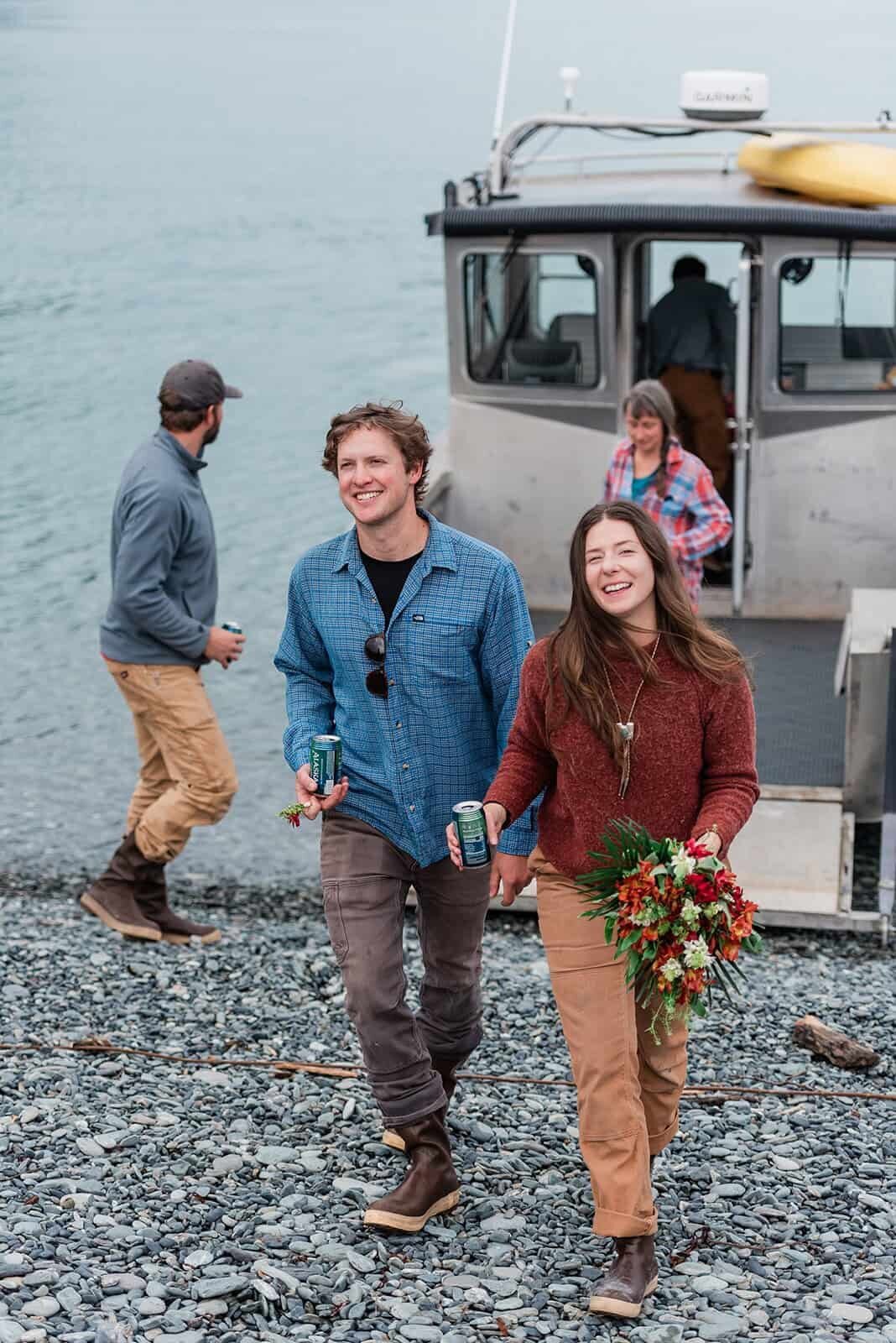 seward-wedding-venues-private-boat-arrival