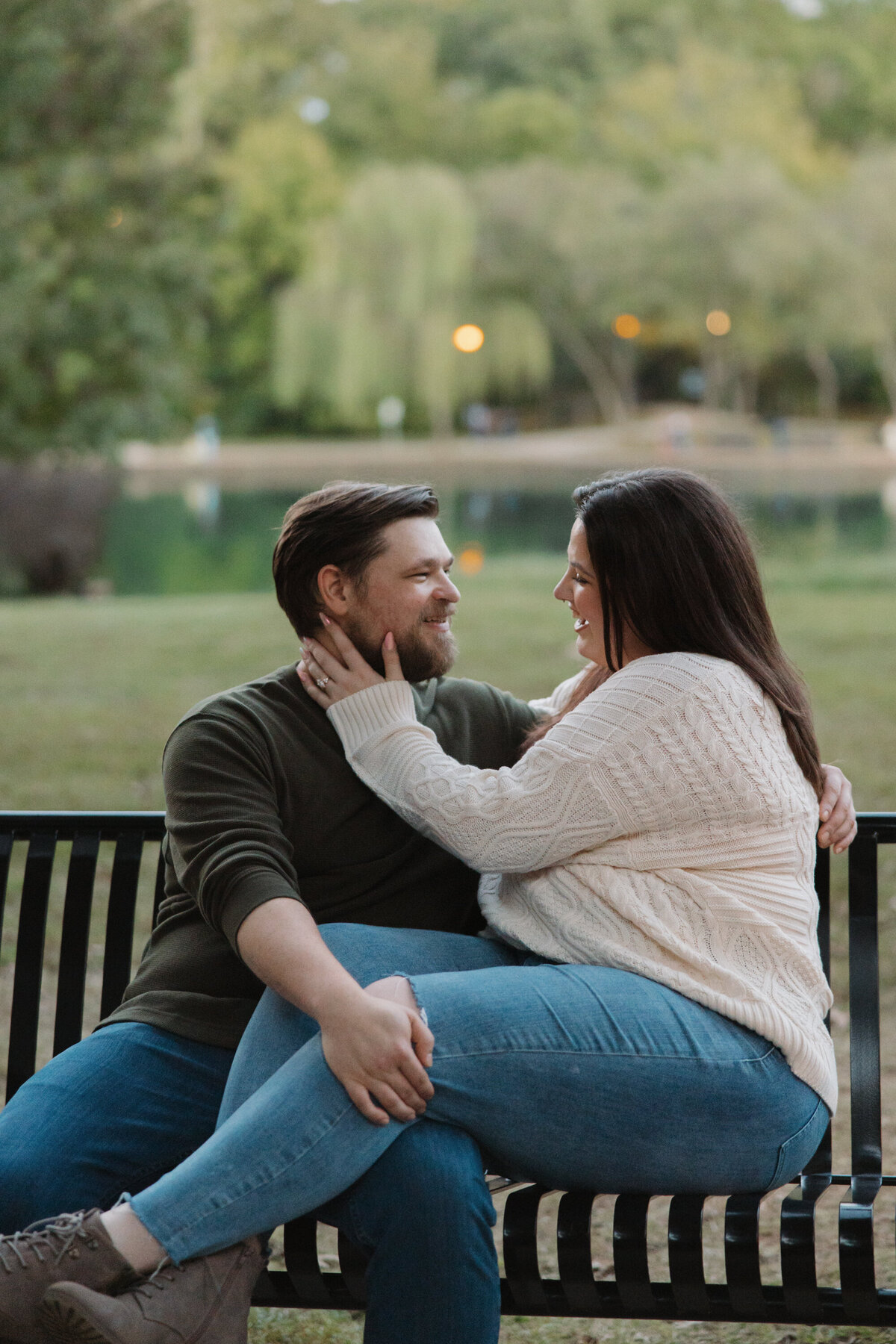 Moments by Hiba Raleigh Wedding Photographer Fun Charlotte Engagement Photos Brewery Photos Freedom Park Molly and Zac-151