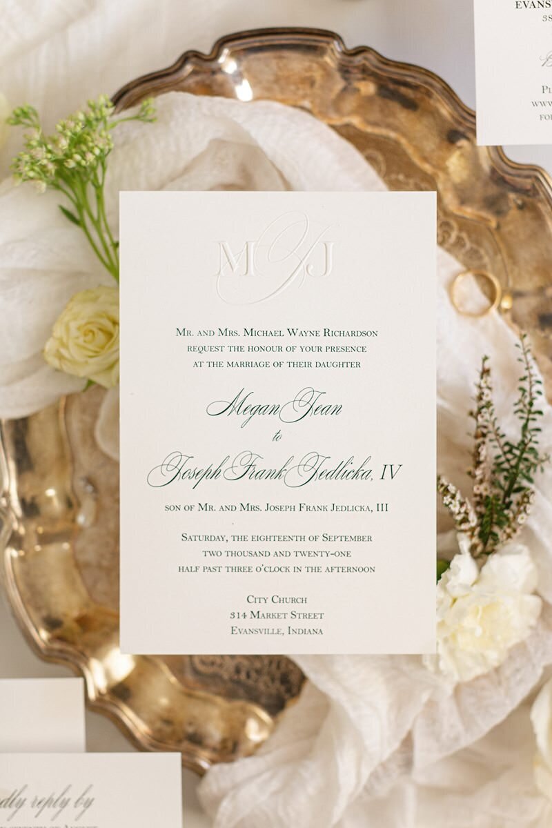 Classic Wedding at City Church of Evansville with Reception at ECC001