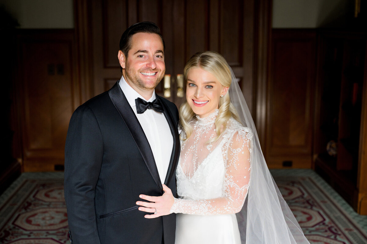 duquesne club wedding couple