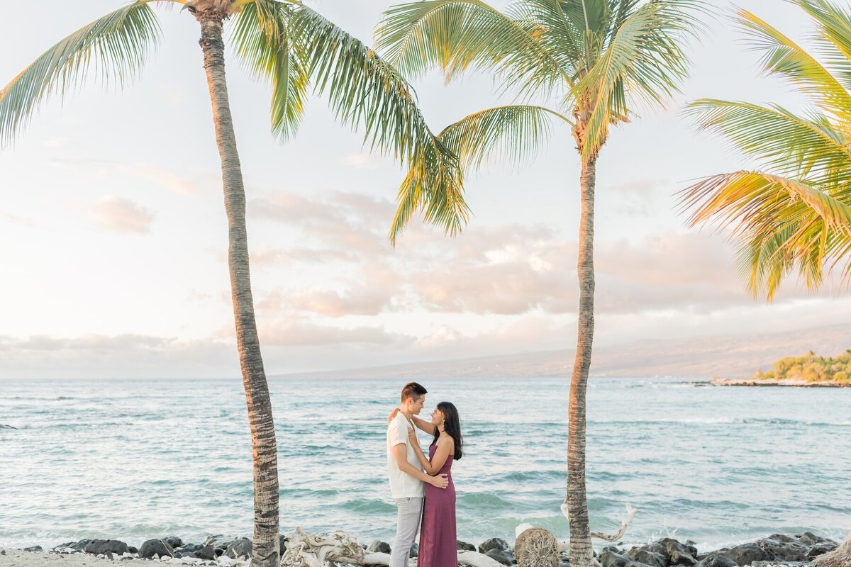 Oceanfront Couples Portrait Kona
