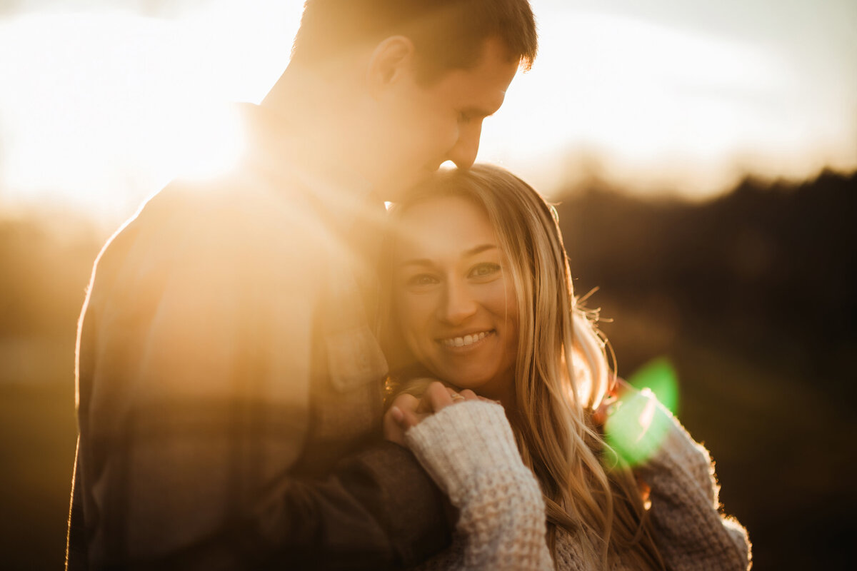 beautiful engagement session