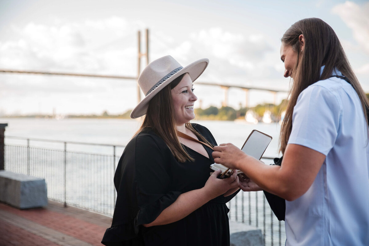 Savannah Riverwalk Proposal | Proposal Photographer in Savannah | Phavy Photography