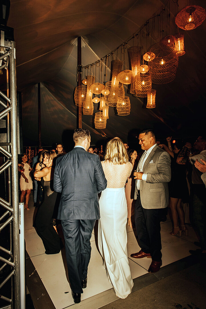 Luxury tented wedding reception in Lexington, KY by Brazen Events