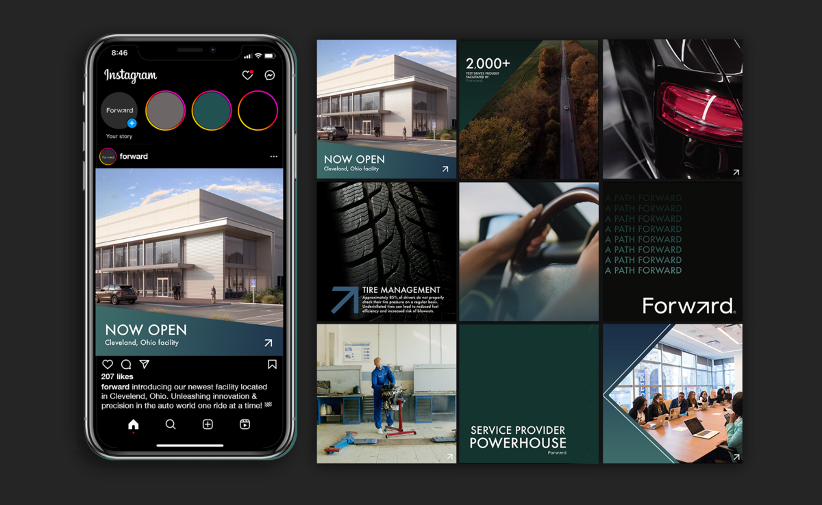 auto ig mockup