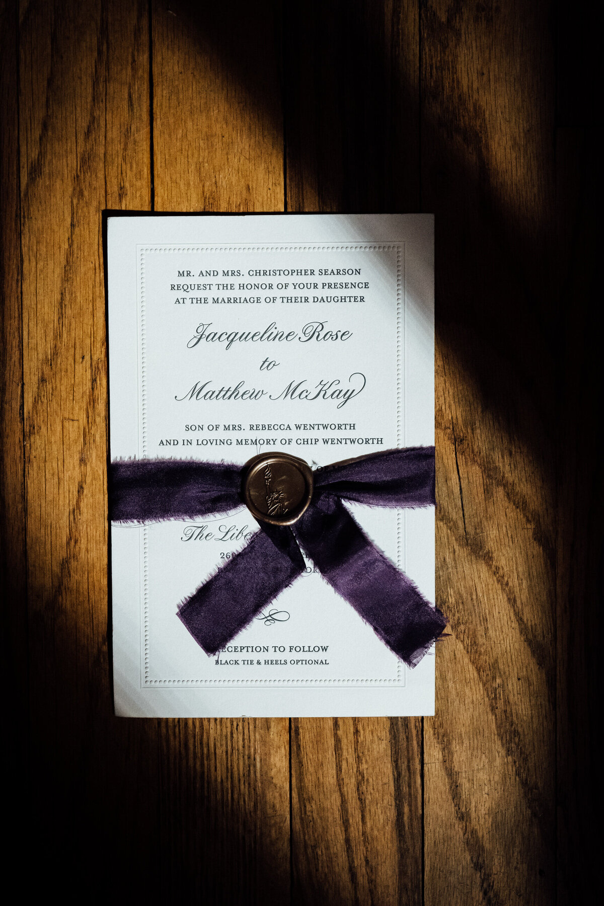 wedding invitation