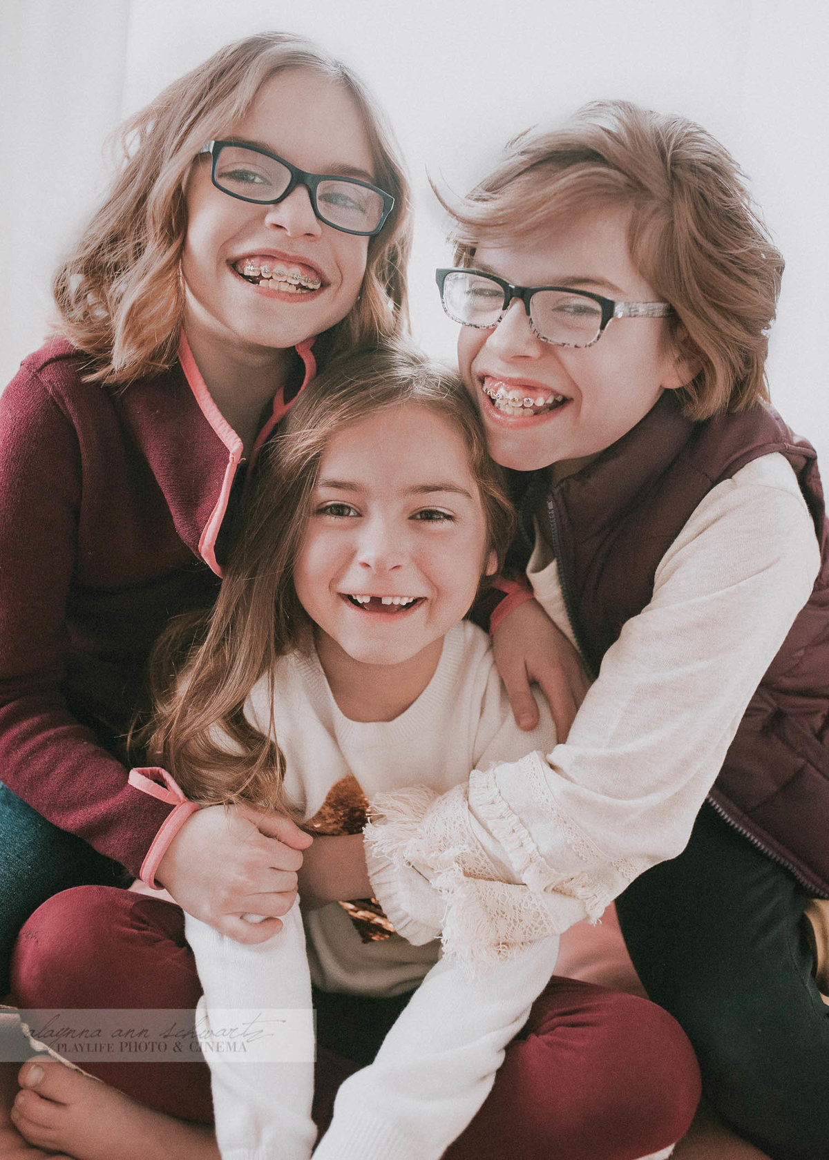 Three gorgeous girls and their Mamma in a makeover and photoshoot session