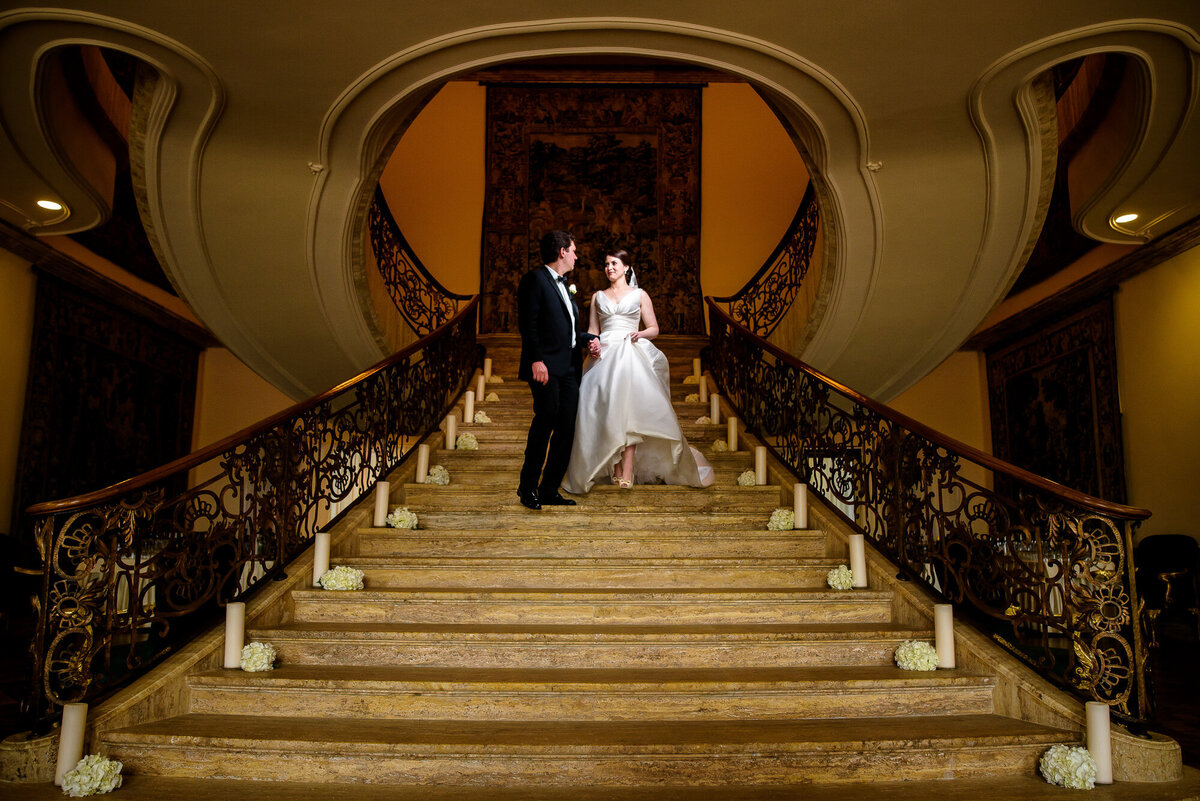 Jasna Polana Wedding Staircase