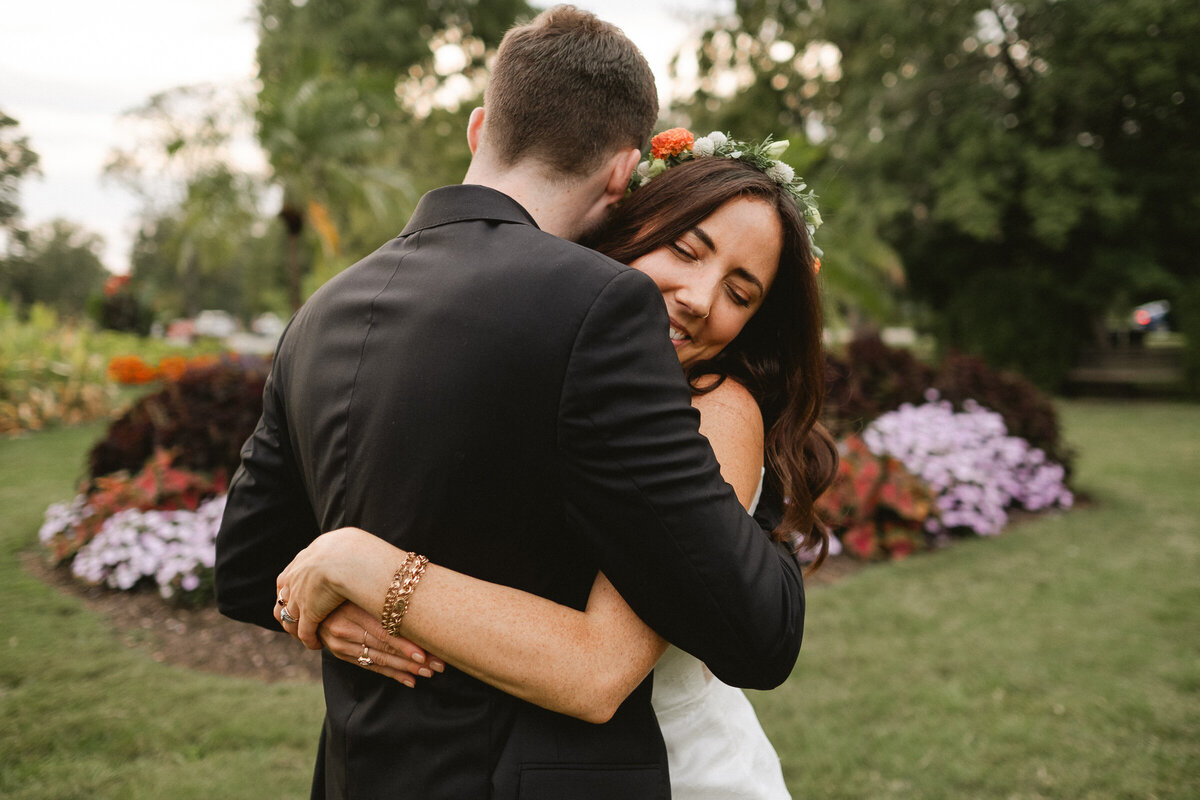 documentary photographer garden greenhouse wedding-186